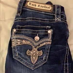 Rock Revival Crop jeans